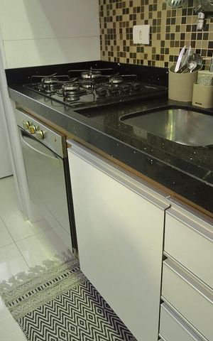 Apartamento à venda com 72m², 2 quartos e 2 vagasCozinha 
