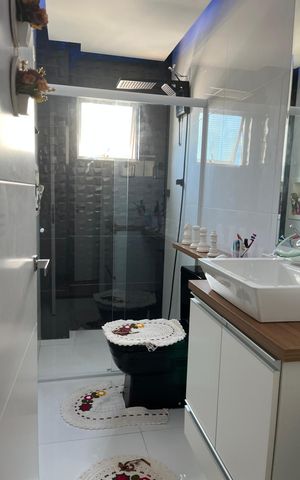 Apartamento para alugar com 90m², 3 quartos e 1 vaga Apartamento para alugar com 90m², 3 quartos e 1 vagaBanheiro