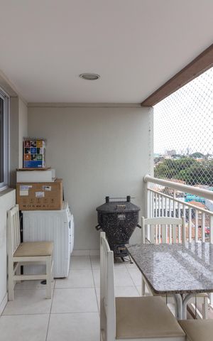Apartamento à venda com 72m², 3 quartos e 1 vagaVaranda