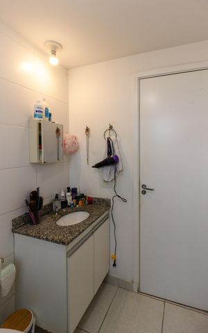 Apartamento à venda com 72m², 3 quartos e 1 vagaBanheiro do Quarto 1 suíte