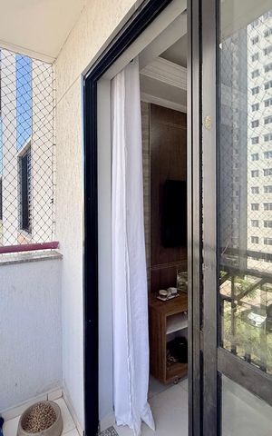 Apartamento à venda com 64m², 2 quartos e 1 vaga Apartamento à venda com 64m², 2 quartos e 1 vagaSacada