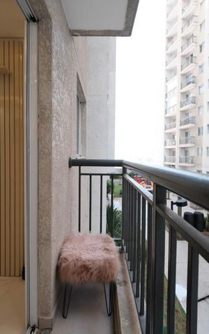 Apartamento para alugar com 34m², 2 quartos e sem vagaVaranda da Sala/Cozinha