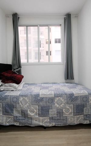 Apartamento para alugar com 34m², 2 quartos e sem vagaQuarto 1