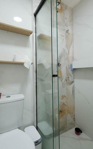 Apartamento para alugar com 34m², 2 quartos e sem vagaBanheiro social