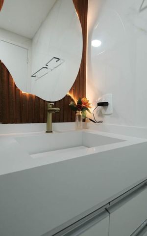 Apartamento para alugar com 34m², 2 quartos e sem vagaBanheiro social