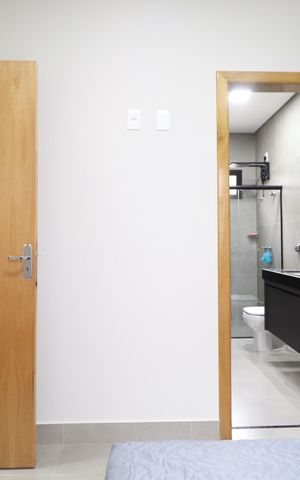 Casa para alugar com 70m², 2 quartos e 1 vagaQuarto 1 - Suíte