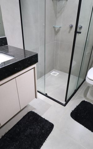 Casa para alugar com 70m², 2 quartos e 1 vagaBanheiro do Quarto 2