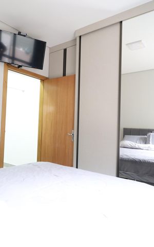 Casa para alugar com 70m², 2 quartos e 1 vagaQuarto 2 - Suíte