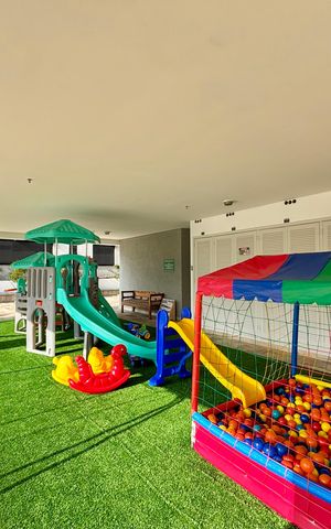 Apartamento à venda com 100m², 2 quartos e 1 vaga Apartamento à venda com 100m², 2 quartos e 1 vagaÁrea comum - playground