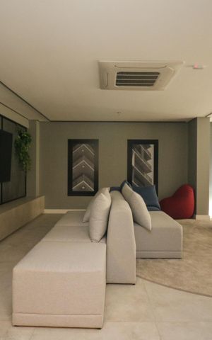 Apartamento para alugar com 46m², 1 quarto e 1 vaga Apartamento para alugar com 46m², 1 quarto e 1 vagaÁrea comum - Salão de festas