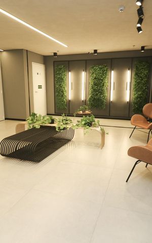 Apartamento para alugar com 46m², 1 quarto e 1 vaga Apartamento para alugar com 46m², 1 quarto e 1 vagaHall de entrada