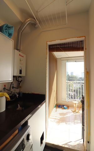 Apartamento à venda com 75m², 3 quartos e 2 vagasCozinha e Área de Serviço
