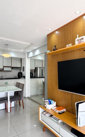Apartamento à venda com 71m², 3 quartos e 2 vagas Apartamento à venda com 71m², 3 quartos e 2 vagasSala