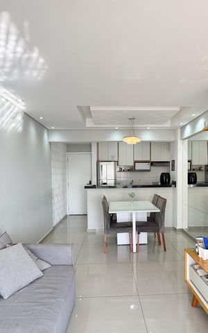 Apartamento à venda com 71m², 3 quartos e 2 vagas Apartamento à venda com 71m², 3 quartos e 2 vagasSala