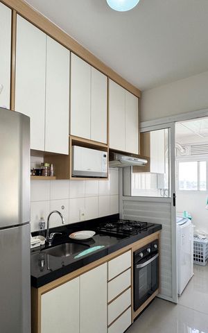 Apartamento à venda com 71m², 3 quartos e 2 vagas Apartamento à venda com 71m², 3 quartos e 2 vagasCozinha