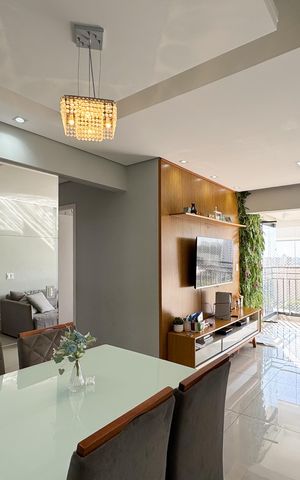 Apartamento à venda com 71m², 3 quartos e 2 vagas Apartamento à venda com 71m², 3 quartos e 2 vagasSala