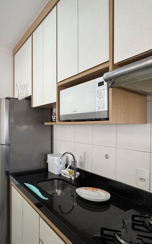 Apartamento à venda com 71m², 3 quartos e 2 vagas Apartamento à venda com 71m², 3 quartos e 2 vagasCozinha