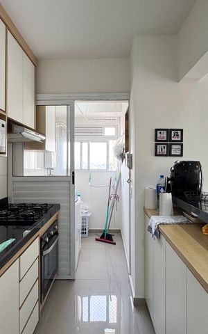 Apartamento à venda com 71m², 3 quartos e 2 vagas Apartamento à venda com 71m², 3 quartos e 2 vagasCozinha