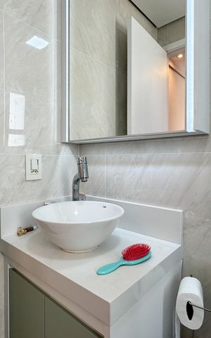 Apartamento à venda com 71m², 3 quartos e 2 vagas Apartamento à venda com 71m², 3 quartos e 2 vagasBanheiro - Suíte