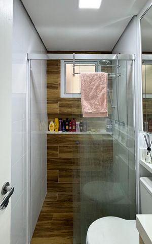 Apartamento à venda com 71m², 3 quartos e 2 vagas Apartamento à venda com 71m², 3 quartos e 2 vagasBanheiro Social