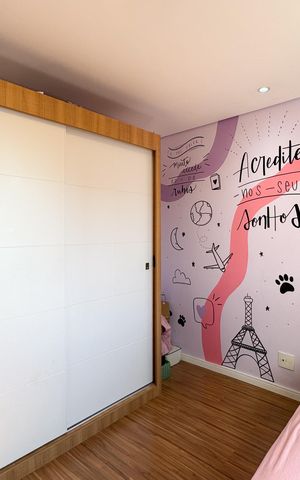 Apartamento à venda com 71m², 3 quartos e 2 vagas Apartamento à venda com 71m², 3 quartos e 2 vagasQuarto 2
