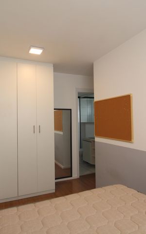 Apartamento à venda com 57m², 2 quartos e 1 vagaQuarto 2