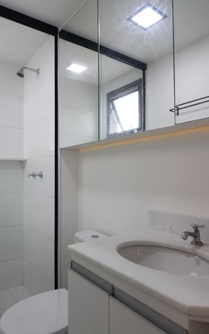 Apartamento à venda com 57m², 2 quartos e 1 vagaQuarto 2 - Suíte