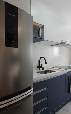 Apartamento à venda com 57m², 2 quartos e 1 vagaCozinha