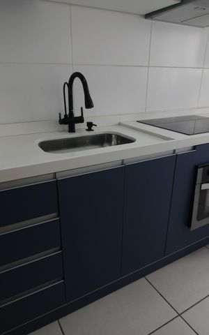 Apartamento à venda com 57m², 2 quartos e 1 vagaCozinha