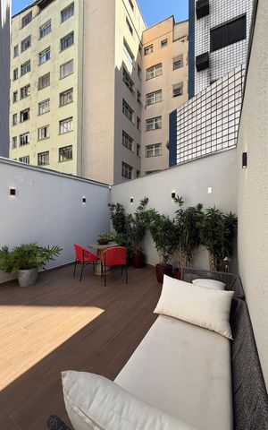Studio para alugar com 24m², 1 quarto e sem vaga