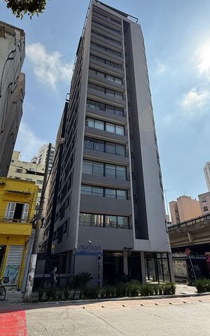 Studio para alugar com 24m², 1 quarto e sem vaga