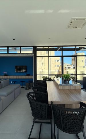 Studio para alugar com 24m², 1 quarto e sem vaga