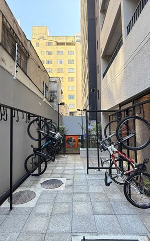 Studio para alugar com 24m², 1 quarto e sem vaga