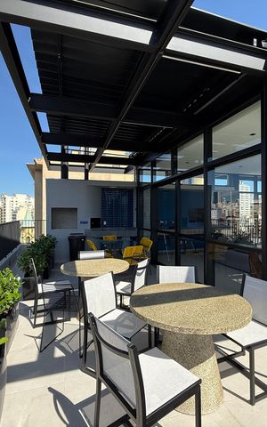 Studio para alugar com 24m², 1 quarto e sem vaga