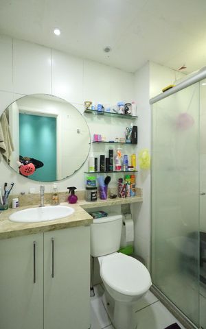 Apartamento à venda com 44m², 2 quartos e 1 vaga Apartamento à venda com 44m², 2 quartos e 1 vagaBanheiroBanheiro