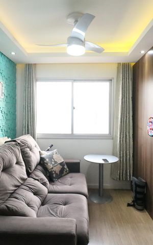 Apartamento à venda com 44m², 2 quartos e 1 vaga Apartamento à venda com 44m², 2 quartos e 1 vagaSala
