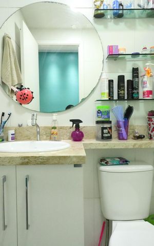 Apartamento à venda com 44m², 2 quartos e 1 vaga Apartamento à venda com 44m², 2 quartos e 1 vagaBanheiro