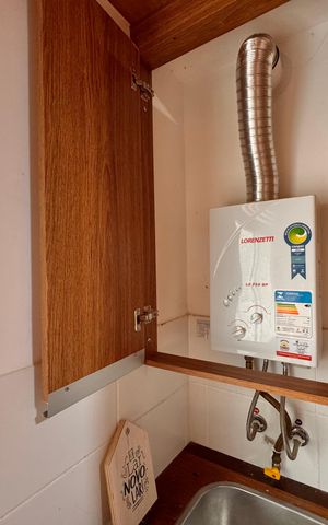 Apartamento para alugar com 44m², 2 quartos e 1 vagaCozinha e Área de Serviço