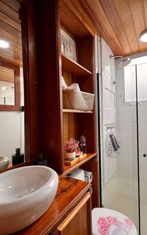 Apartamento para alugar com 44m², 2 quartos e 1 vagaBanheiro Social