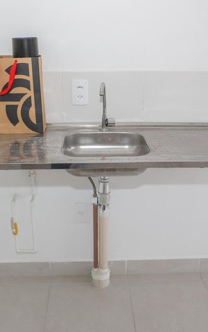 Apartamento à venda com 40m², 1 quarto e sem vaga Apartamento à venda com 40m², 1 quarto e sem vagaSala e Cozinha
