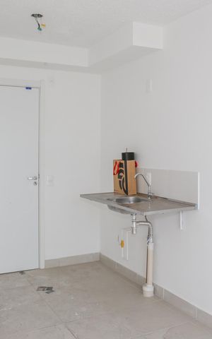 Apartamento à venda com 40m², 1 quarto e sem vaga Apartamento à venda com 40m², 1 quarto e sem vagaSala e Cozinha