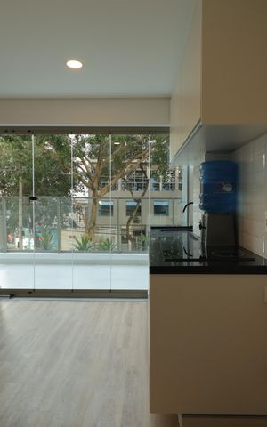 Apartamento à venda com 51m², 1 quarto e 1 vagaSala/Cozinha