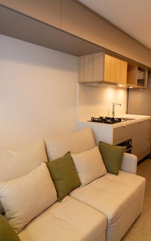Apartamento à venda com 28m², 1 quarto e 1 vaga Apartamento à venda com 28m², 1 quarto e 1 vagaSala
