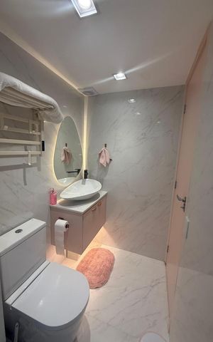 Studio para alugar com 24m², 1 quarto e sem vaga Studio para alugar com 24m², 1 quarto e sem vagaBanheiro