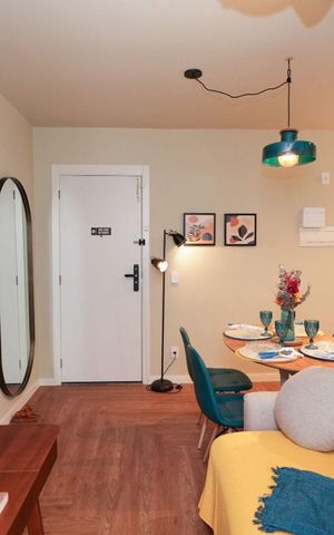 Apartamento para alugar com 45m², 2 quartos e sem vagaSala
