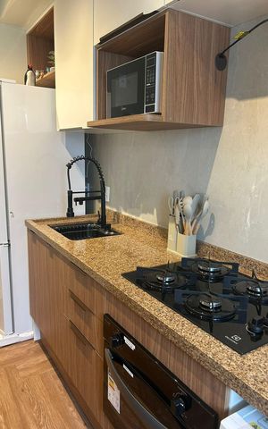 Apartamento para alugar com 45m², 2 quartos e sem vagaCozinha