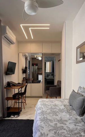 Studio para alugar com 25m², 0 quarto e sem vaga Studio para alugar com 25m², 0 quarto e sem vagaSala/quarto