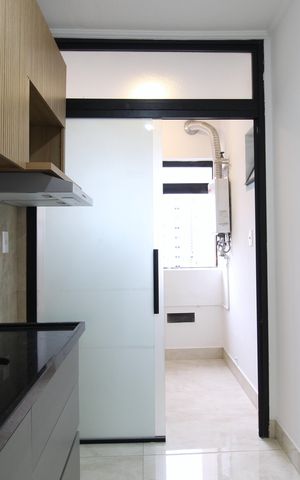 Apartamento à venda com 65m², 2 quartos e 1 vagaCozinha e Área de Serviço