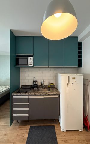 Apartamento à venda com 31m², 1 quarto e sem vaga