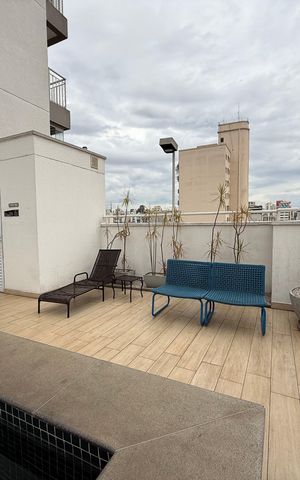 Apartamento à venda com 31m², 1 quarto e sem vaga